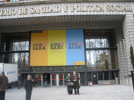 3ª Visita de ANDADE al Ministerio de Sanidad